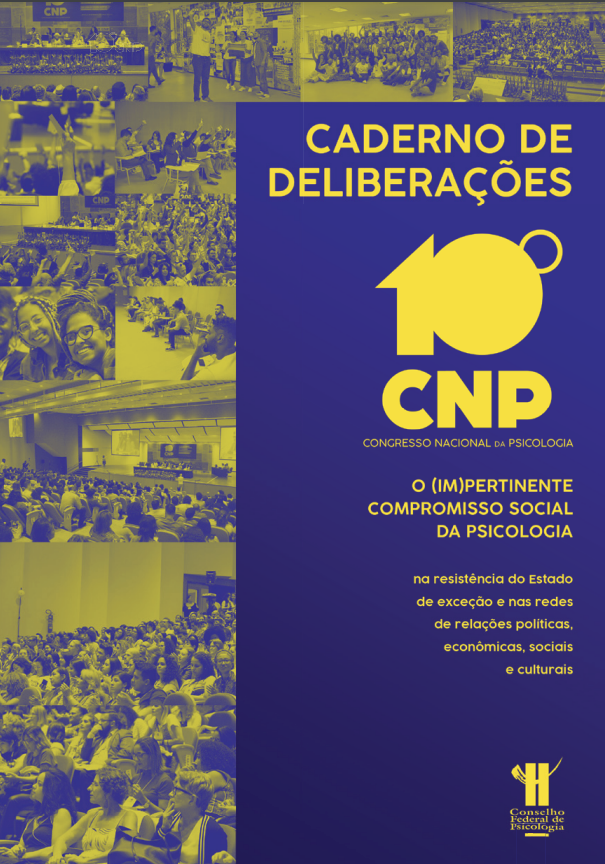 CADERNO DE DELIBERAÇÕES NACIONAIS/ CNP 2019